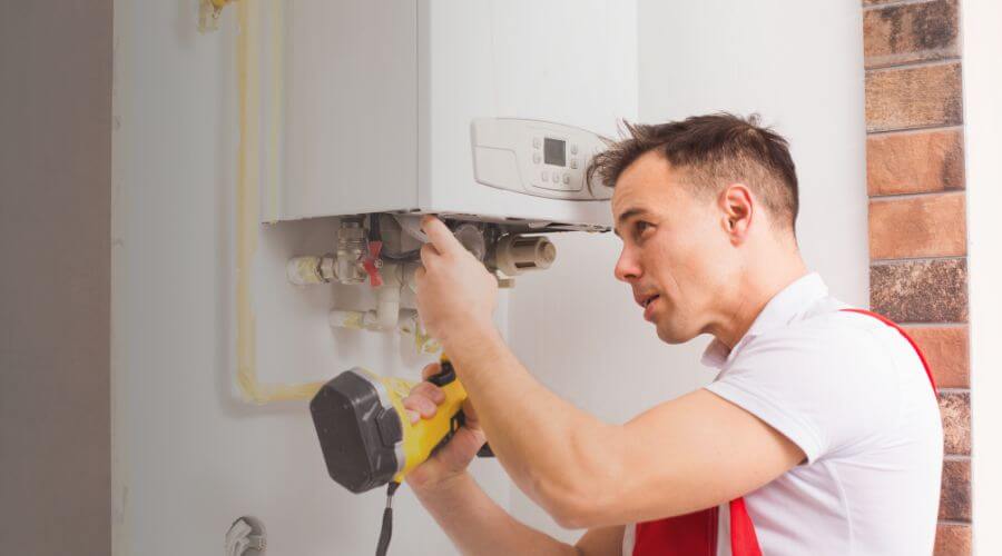 Local tankless water heater installation in Metcalf, IL